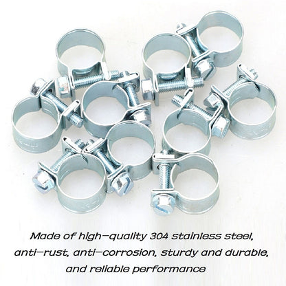 NEW 30PCS 1/4"FUEL INJECTION HOSE CLAMP / AUTO Fuel clamps