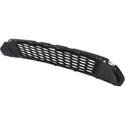 Findmall Front Lower Grille with Chrome Molding Trim Grill Assembly Replacement for 2010 2011 2012 Fusion