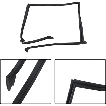 Findmall Roof Weatherstrip Seal Kit for 1982-1992 Camaro & Firebird, 4-Piece, KG4041