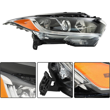 Findmall Headlight Assembly for 2019–2021 Honda HR-V Front Right Passenger Side, Replaces 33100-T7A-A31