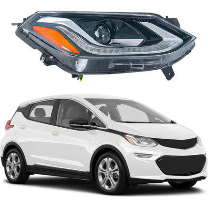 Findmall Headlight Assembly RH Replacement for Bolt EV 2017-2021