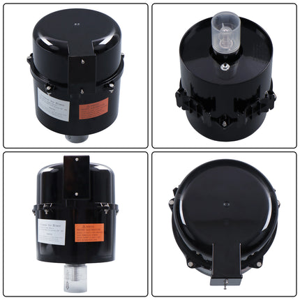 Findmall 6310131 Silencer Spa Blower 1HP 120V 5.5A, Easy Installation,