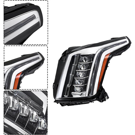 Findmall Headlights Assembly Replacement for Escalade 2015-2020 84216044