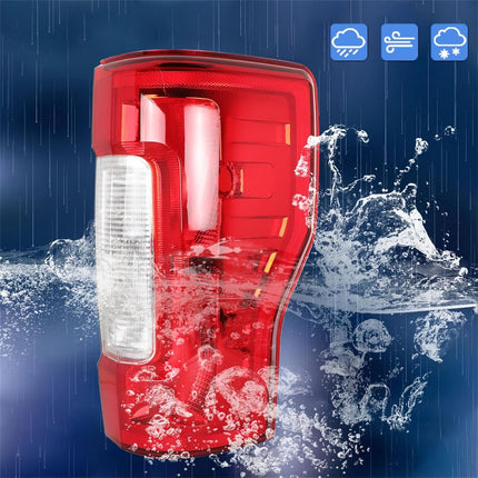 Findmall Tail Light Assembly for 2017–2019 Ford F-250/F-350 Rear Right Passenger Side, Replaces HC3Z-13404-D and HC3Z-13404-F
