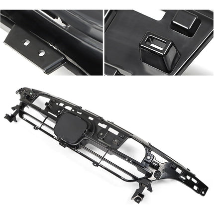 Findmall Front Upper Grille and Chrome Trim Kit for 2021-2022 Honda Accord, Black and Chrome