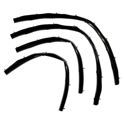 Findmall 4Pcs Door Sealant Strip Weatherstrip Seal Kit Replacement for 1999-2017 F250 F350 F450 Super Duty F650 F750 1C3Z26253A24A F81Z2520758AA