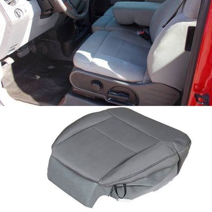 Findmall Gray Driver Side Cloth Seat Cover Replacement for 2004 2005 2006 2007 2008 F150 STX XL