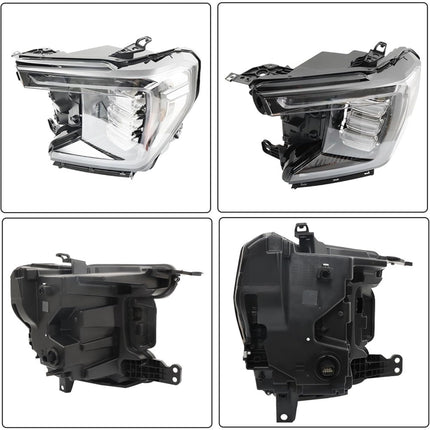 Findmall Headlight Assembly for 2021–2023 GMC Yukon SLE/SLT Front Left Driver Side, Replaces 84898699