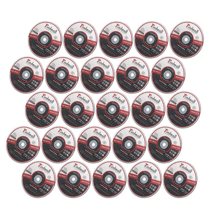 Findmall 25 Pack 3" x 1/16" x 1/4" Cut Off Wheel – Cuts Metal, Steel, Stainless Steel Aluminum Oxide, 1/16" Thin Disc for Angle Grinder, 1/4" Arbor