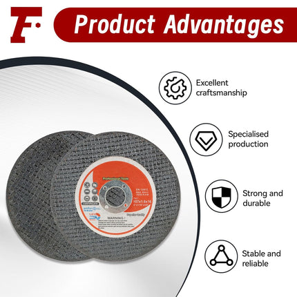 Findmall Cut Off Wheels 4 Inch x 1/16 Inch x 5/8 Inch Arbor Cutting Wheels Fit for Cutting Stainless Steel and Ferrous Metals