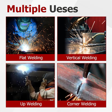 Findmall E7014 Welding Rods Carbon Steel Stick Electrodes 3/32" 1/8" 5/32" Arc Welding Rods for AC/DC Welding