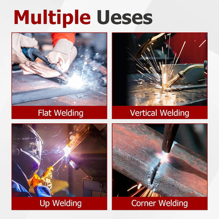 ER70S-6 Mild Steel 0.030 Inch MIG Welding Wire Low Splatter 44 Pound Spool Fit for All Position Gas Welding