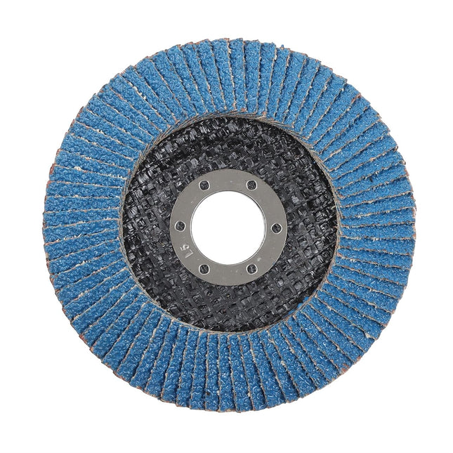 Findmall 20Pcs 5 Inch X 7/8 Inch Flap Discs 40 Grit Type 29 | Zirconium Oxide Abrasive，for Metal Grinding, Weld and Rust Polish