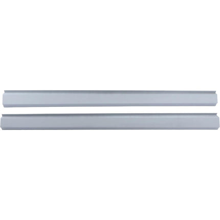 Findmall Rocker Panel Pair for 2014-2016 Chevrolet Silverado 1500 GMC Sierra 1500 Crew Cab, Silver