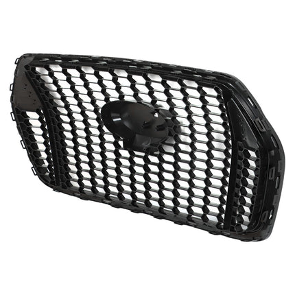 Findmall Front Grille Upper Glossy Black Honeycomb Style Replacement for Transit T150 T250 T350 2020-2022