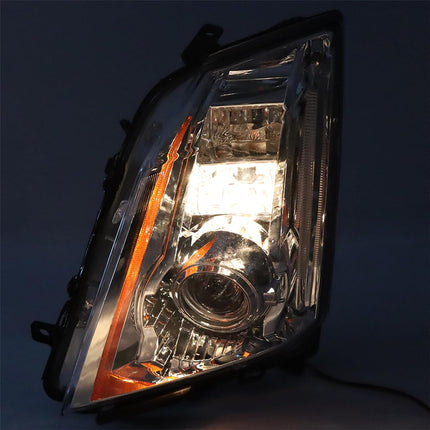 Findmall Headlight Headlamp Assembly HID Driver Side Replacement for CTS 2008 2009 2010 2011 2012 2013 2014 Replacement for GM2502310 Left LH