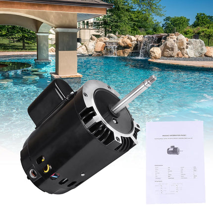 Findmall B668 Swimming Pool Pump Motor, 3/4HP Pool Pump Motor