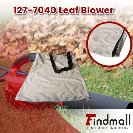 Findmall 127-7040 Leaf Blower Debris Collection Bag Replacement for Toro 137-2336 108-8994 Leaf Blower Model 51436 51563 51581 51594 51599 51609 51619 51621