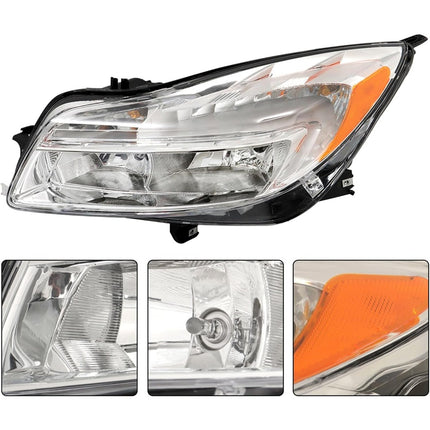 Findmall Headlights Assembly Replacement for Regal 2011-2013 GM2502353