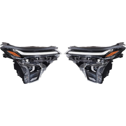 Findmall Headlight Assembly Pair Replacement for Trax ACTIV/LT 2024-2025