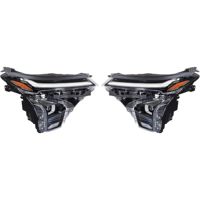 Findmall Headlight Assembly Pair Replacement for Trax ACTIV/LT 2024-2025