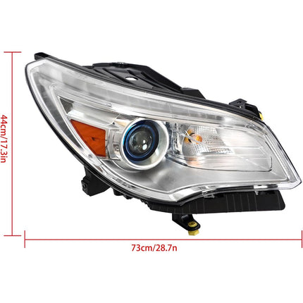 Findmall Headlights Assembly Replacement for Enclave 2013-2017 Pair