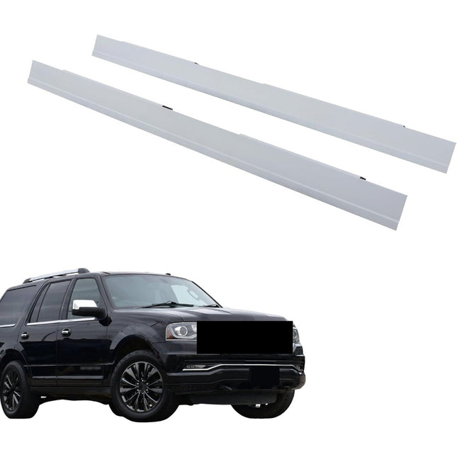 Findmall Rocker Panel Pair for 2007-2017 Lincoln Navigator, Silver