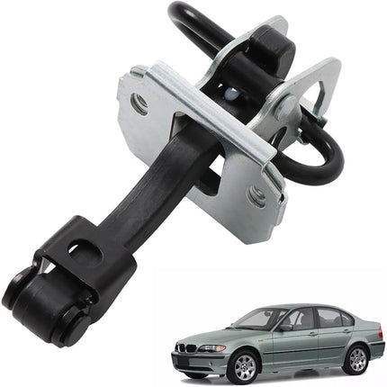 Silver Hinge Stop Check Strap Limitery Replacement for 3 Series E46 Replacement for 3 Series E46 1997-2006, Front Door, Easy installation