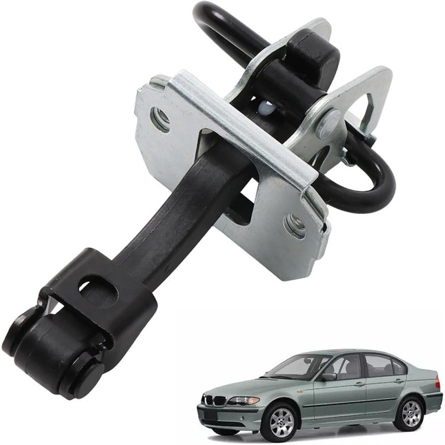 Silver Hinge Stop Check Strap Limitery Replacement for 3 Series E46 Replacement for 3 Series E46 1997-2006, Front Door, Easy installation