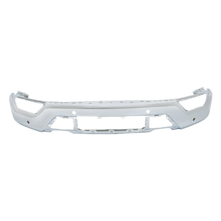 Findmall Chrome Steel Front Bumper Face Bar with 6 Parking Sensor Holes Replacement for 2021-2023 Ford F-150