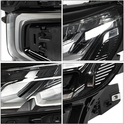 Findmall Headlight Assembly Replacement for Tahoe/Suburban Front LH