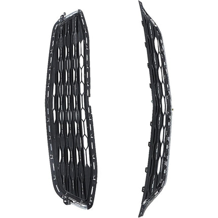 Findmall 2-Piece Front Upper and Lower Bumper Grille Set Replacement for Malibu 2016-2018