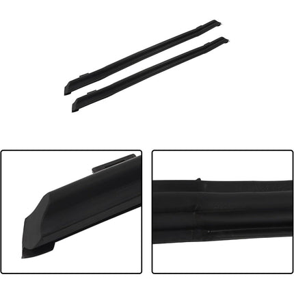 Findmall Top Outer Weatherstrip Seals for 1982-1992 Camaro & Firebird, Pair, KG4040