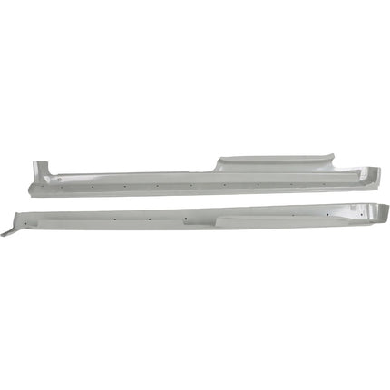 Findmall Outer Rocker Panel Pair for 2010-2013 Ford Transit Connect, Silver