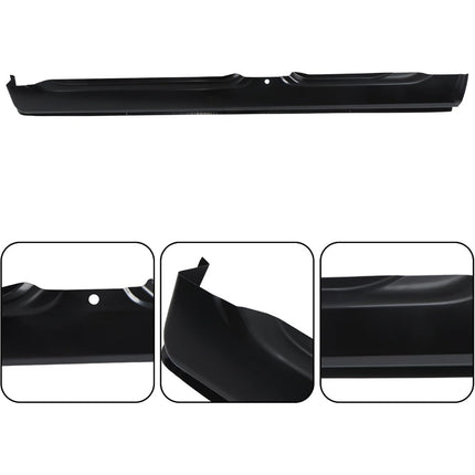 Findmall 4-Piece Rocker Panel and Cab Corner Kit for Dodge Ram 1500 2002-2008 and 2500 3500 2003-2008 Quad Cab, Black