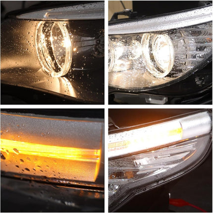Findmall Headlight Assembly LH Replacement for 528i 2008-2010