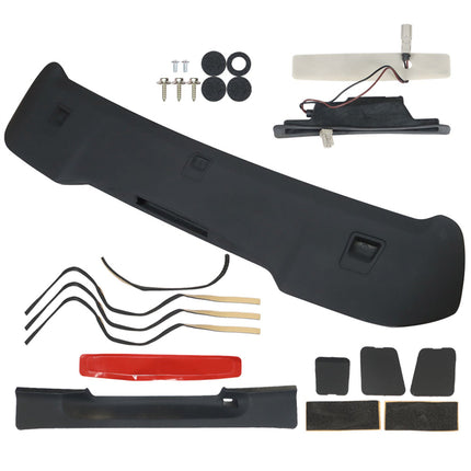 Findmall Rear Roof Spoiler Wing with Light Lightweight Factory Style Replacement for 2012-2016 4th Gen CRV CR-V