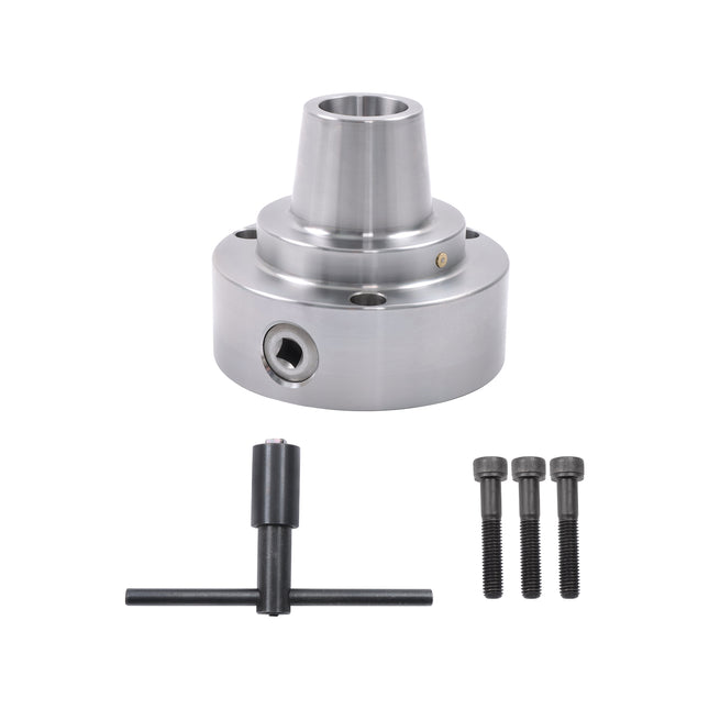 Findmall 5C Collet Lathe Chuck Closer With Semi-finished Adp.2-1/4" x 8 Thread