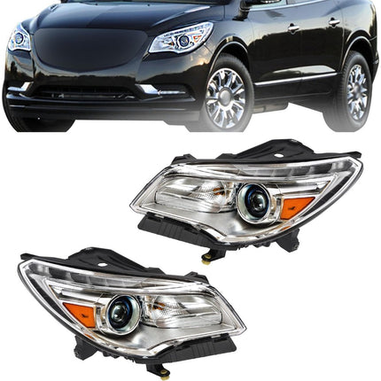 Findmall Headlights Assembly Replacement for Enclave 2013-2017