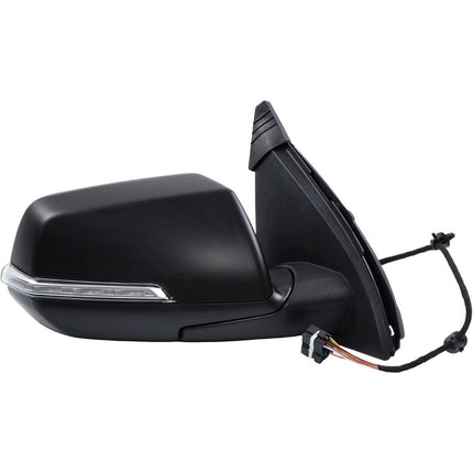Passenger Right Side Power Heated Mirror Replacement for Acadia 2020-2022 Replacement for 84579491 Matte Black w/Blind Spot Turn Signal Textured Black Base Electric 7-Pin Connector