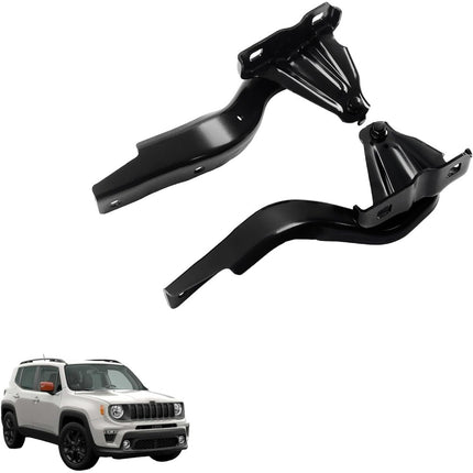 Findmall Set of 2 Hool Hinges Replacement for Renegade Replacement for Renegade 2015-2023 Replacement for 68246434AA 68246435AA, Black, Easy installation