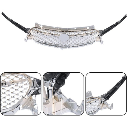 Findmall Chrome Front Upper Radiator Grille Replacement for Enclave 2018-2021 84739634