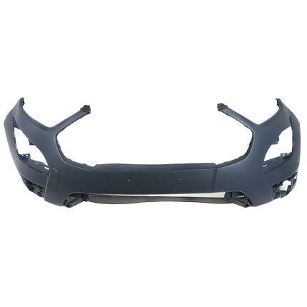 Findmall Black Front Bumper Cover without Sensor Holes Replacement for 2018-2019 Ford EcoSport