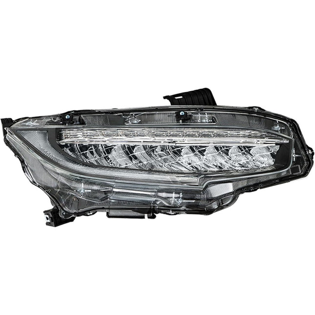 Findmall Headlight Assembly for 2016 Honda Civic Front Right Passenger Side, Replaces HO2503176
