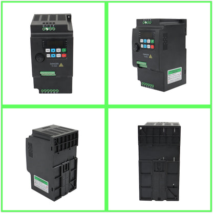 findmall Frequency Converter 3KW 4HP 220V Single Phase to 3 Phase Variable Frequency Drive for Motor Speed Control