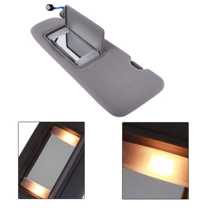 Findmall Sun Visor Sunshade with Lights and Cosmetic Mirror Replacement for CR-V 2017-2022 Replacement for 83280-TLA-A12ZB 83230-TLA-A61ZB,Right and Left Side