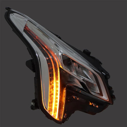 Findmall Passenger Side Headlights Assembly with DRL Replacement for XTS 2018 2019 Housing Black Lamp RH 1PC 84469440 GM2503480
