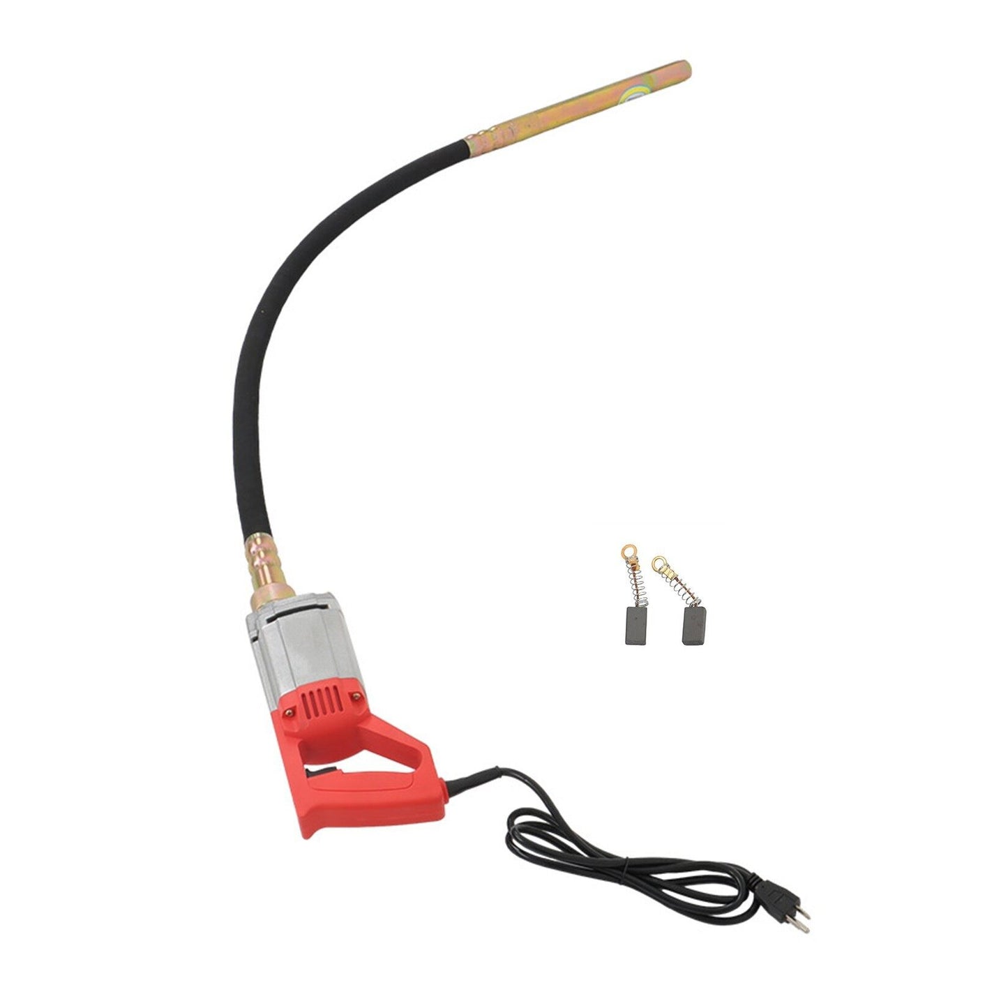 findmall Electric Concrete Vibrator 1300W 110V Hand Held Concrete Vibrator 4.9Ft Long Cement Vibrarator