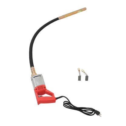 findmall Electric Concrete Vibrator 1300W 110V Hand Held Concrete Vibrator 4.9Ft Long Cement Vibrarator