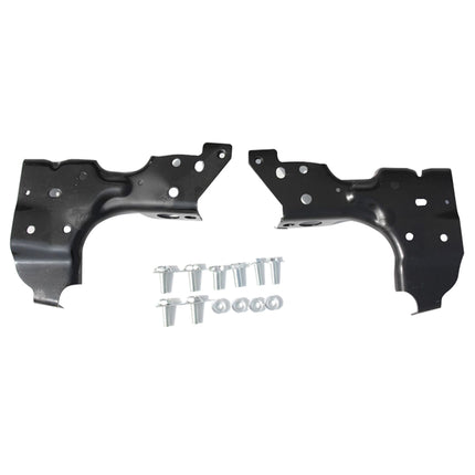 Findmall Chrome Rear Step Bumper Assembly for 2014-2018 Chevrolet Silverado 1500 and GMC Sierra 1500